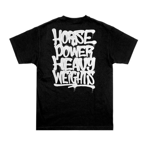 Horsepower Heavyweights 5 TShirt Black Eat Sleep Race Racing