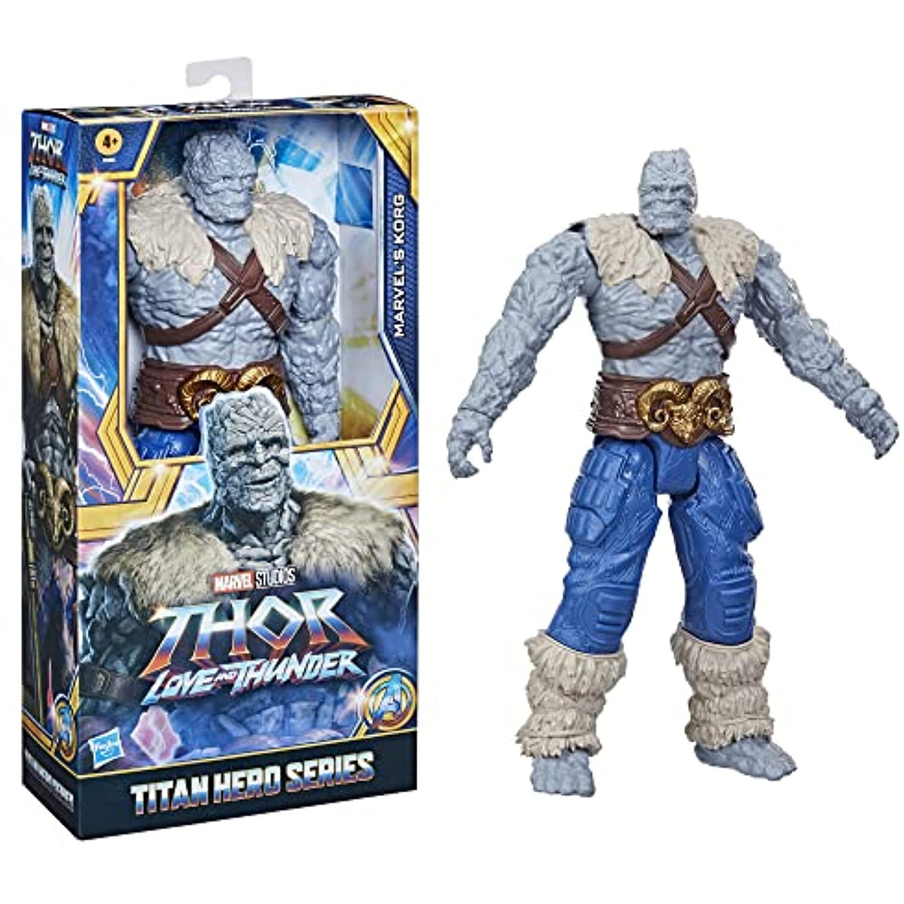 Marvel Avengers Titan Hero Series Korg Toy, 12-Inch-Scale Thor: Love and  Thunder Action Figure