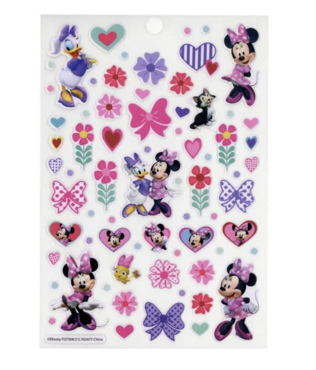Sticker sheet Minnie Mouse