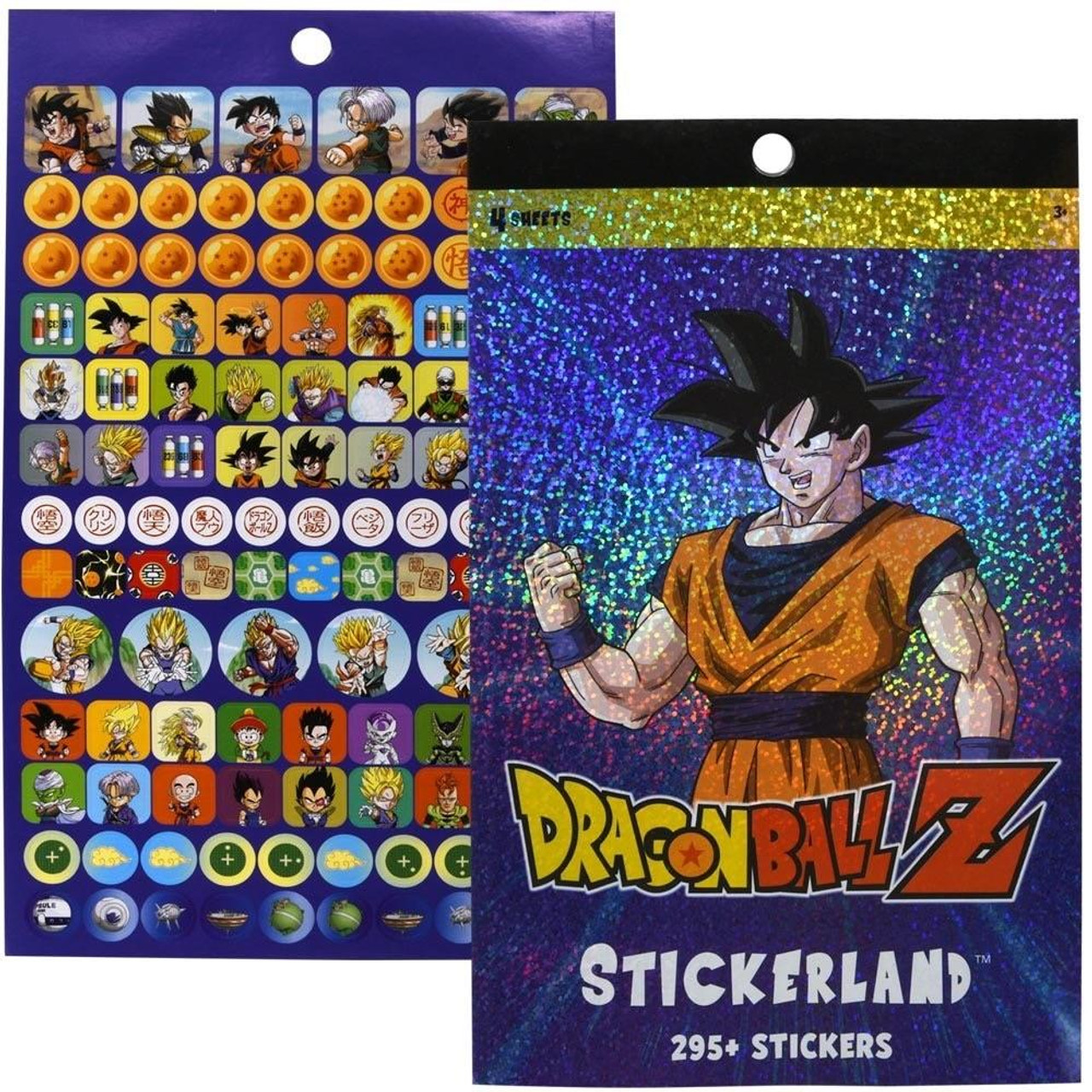 Dragon Ball Z Sticker Book with Over 200 Stickers - Think Kids