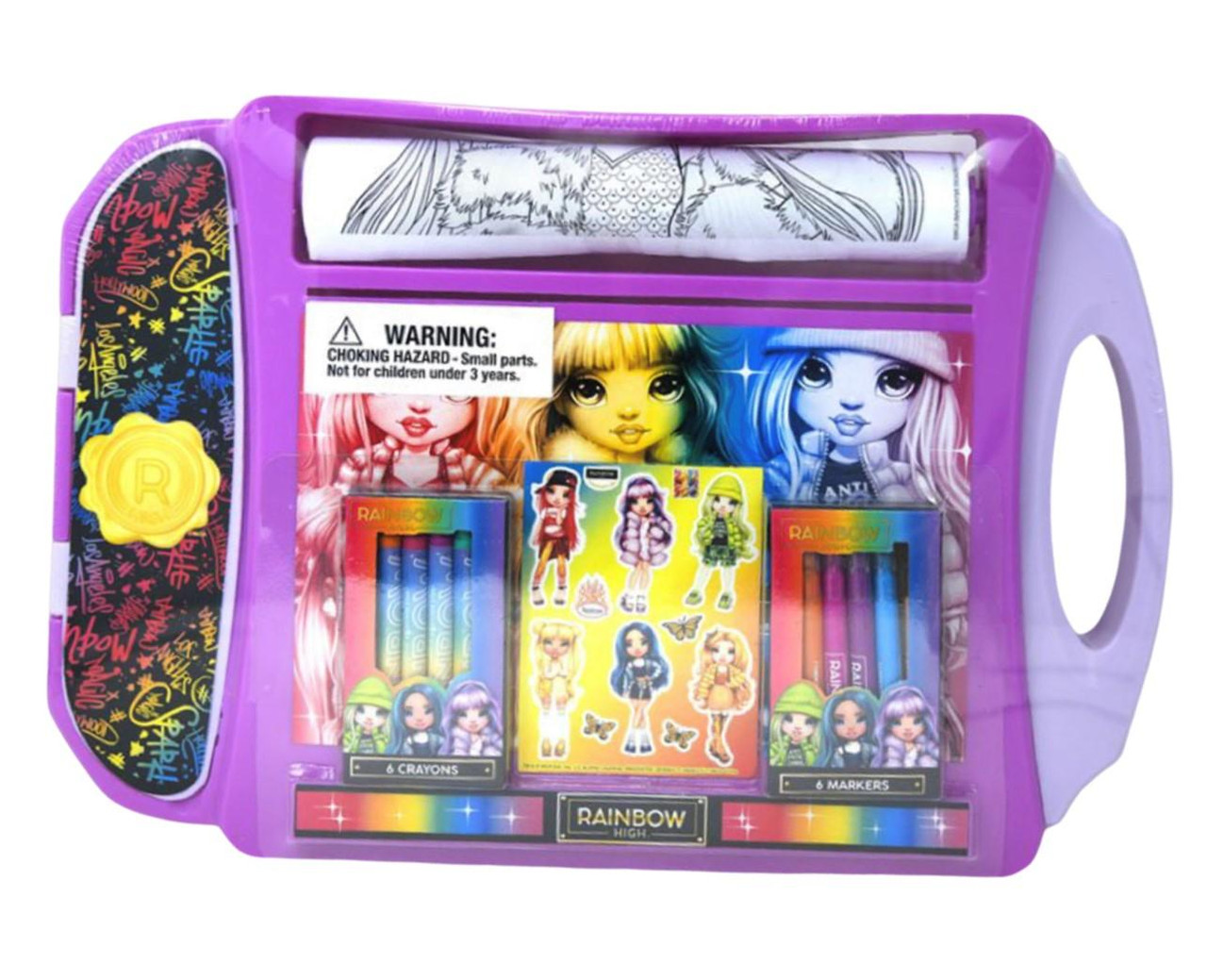 Rainbow High Roller Art Desk - Rainbow High Art Case for Kids - Think Kids