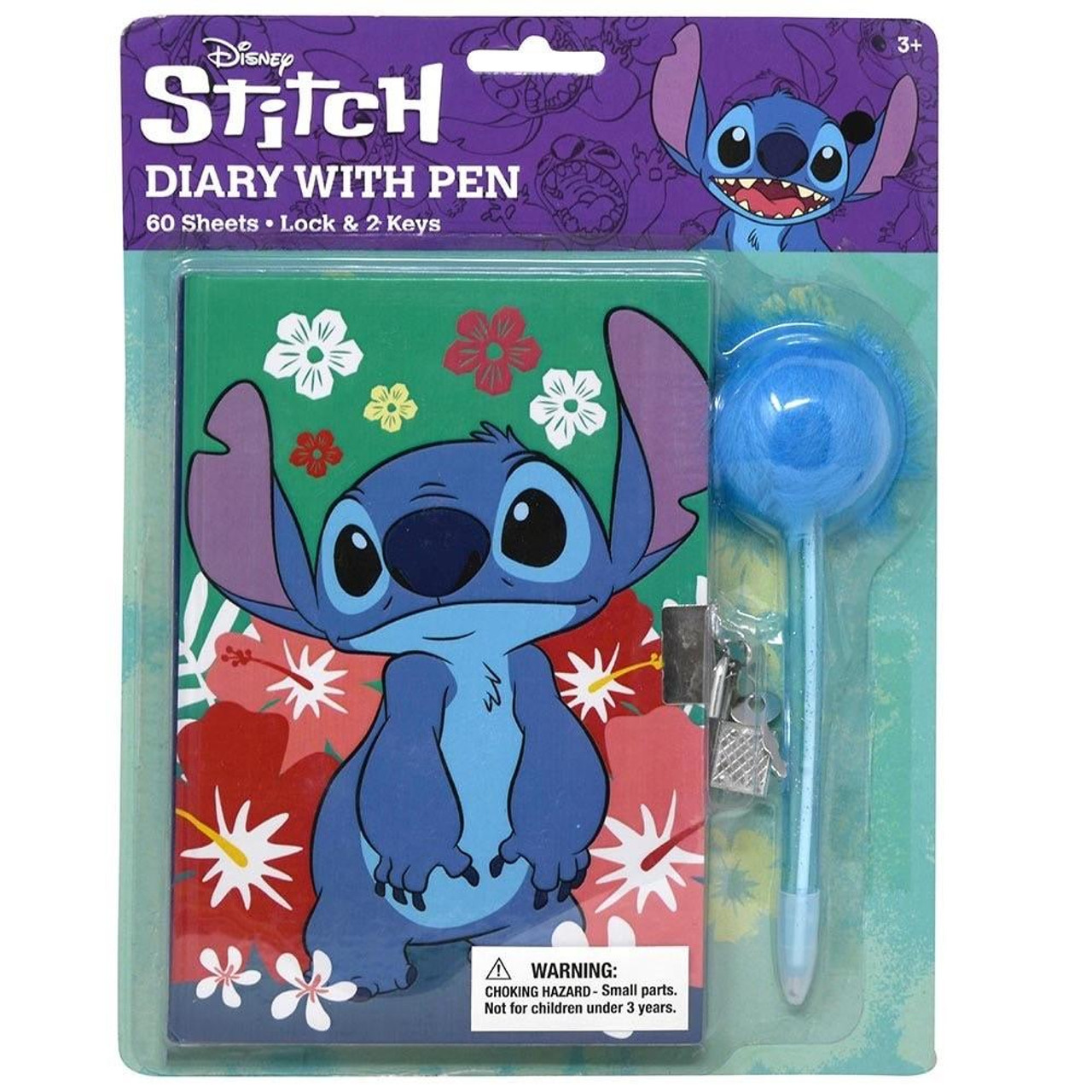Stitch Diary with Pom Pen - Think Kids