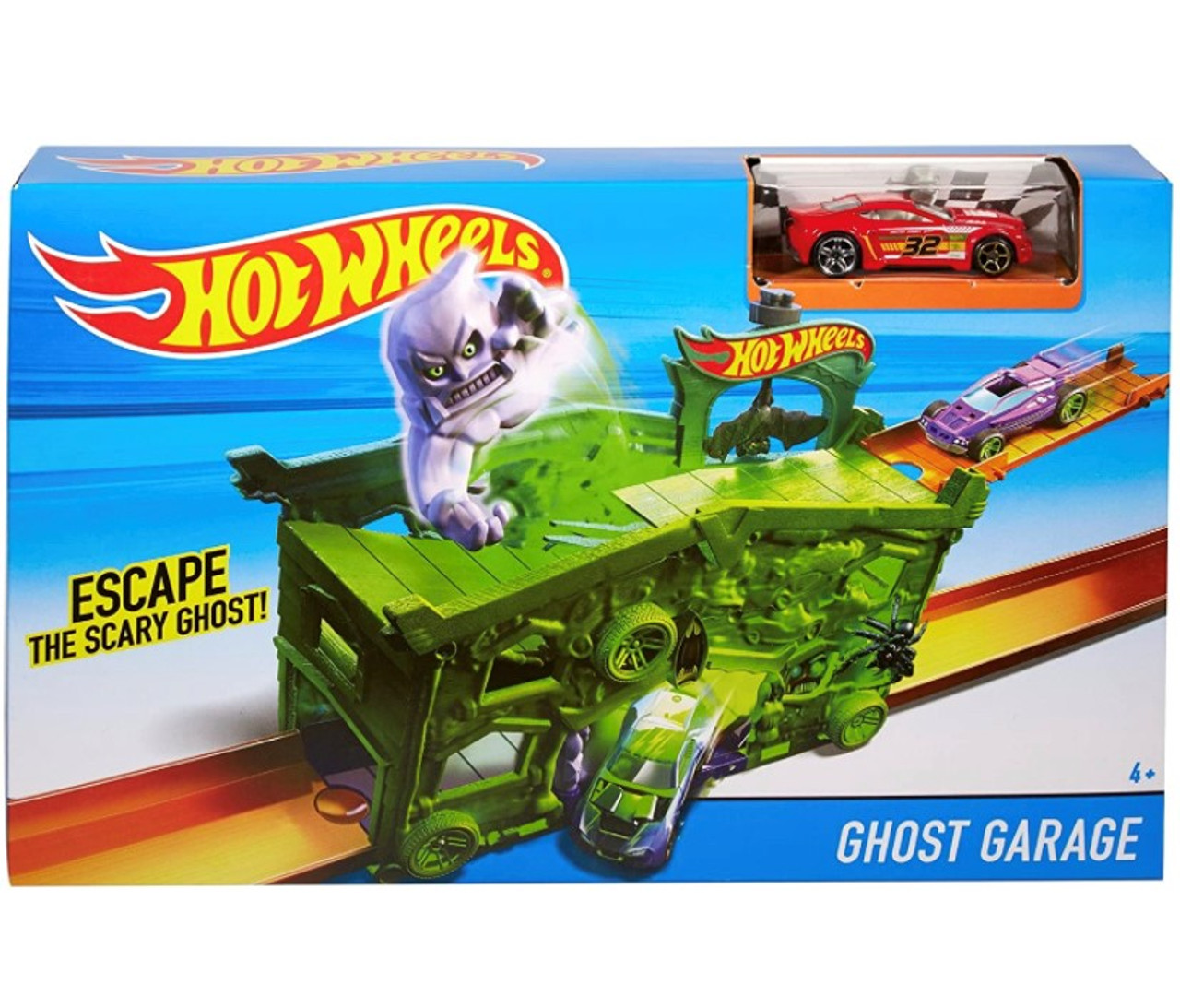 Hot Wheels Ghost Garage Fold Out Playset