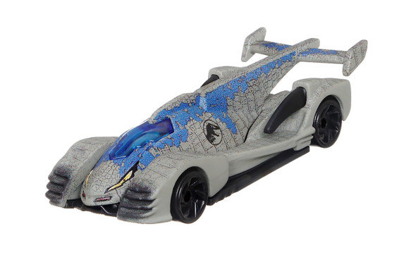 Hot Wheels Jurassic World Dominion Velociraptor 'Blue' 1:64 Scale Car Toy Vehicle