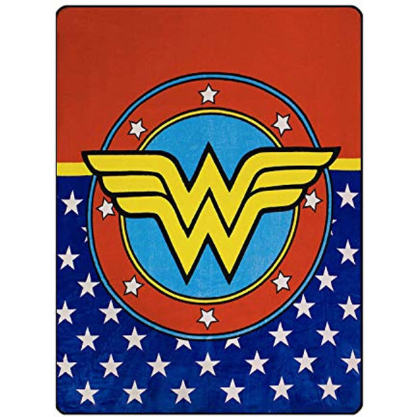 DC Comics Wonder Woman Logo 48'' x 72'' Rug -100% Polyester