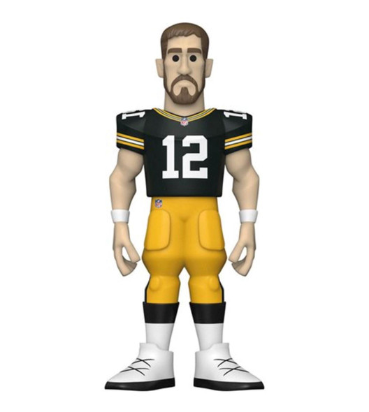 Funko Gold 5 NFL: Packers- Aaron Rodgers (Home Uniform)(Styles May Vary)