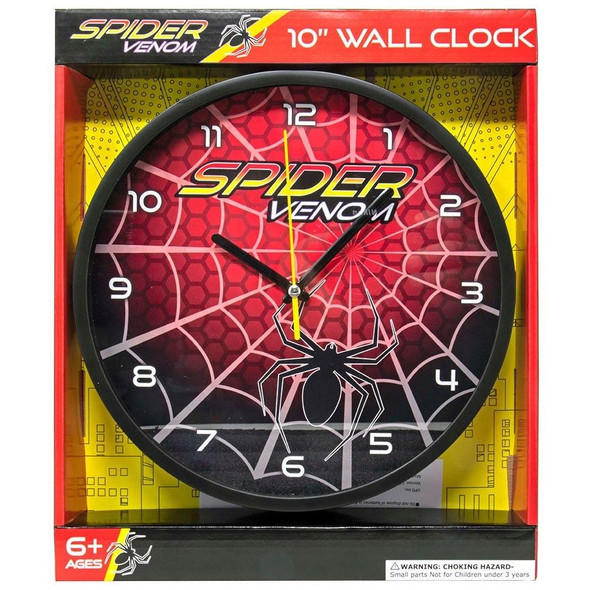 Spider Venom 10" Round Wall Clock