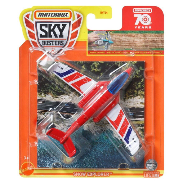 Matchbox 2023 Skybusters Snow Explorer 23/32 Red