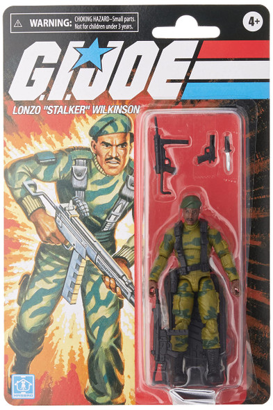 G.I. Joe Retro Sgt. Stalker 3.75 Inch Exclusive Action Figure
