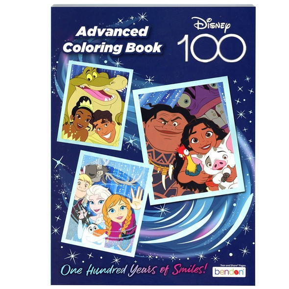 Disney 100th Anniversary Advanced Coloring Book