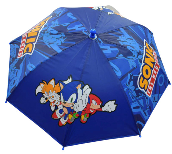 Sonic Umbrella with Clamshell Handle for Children