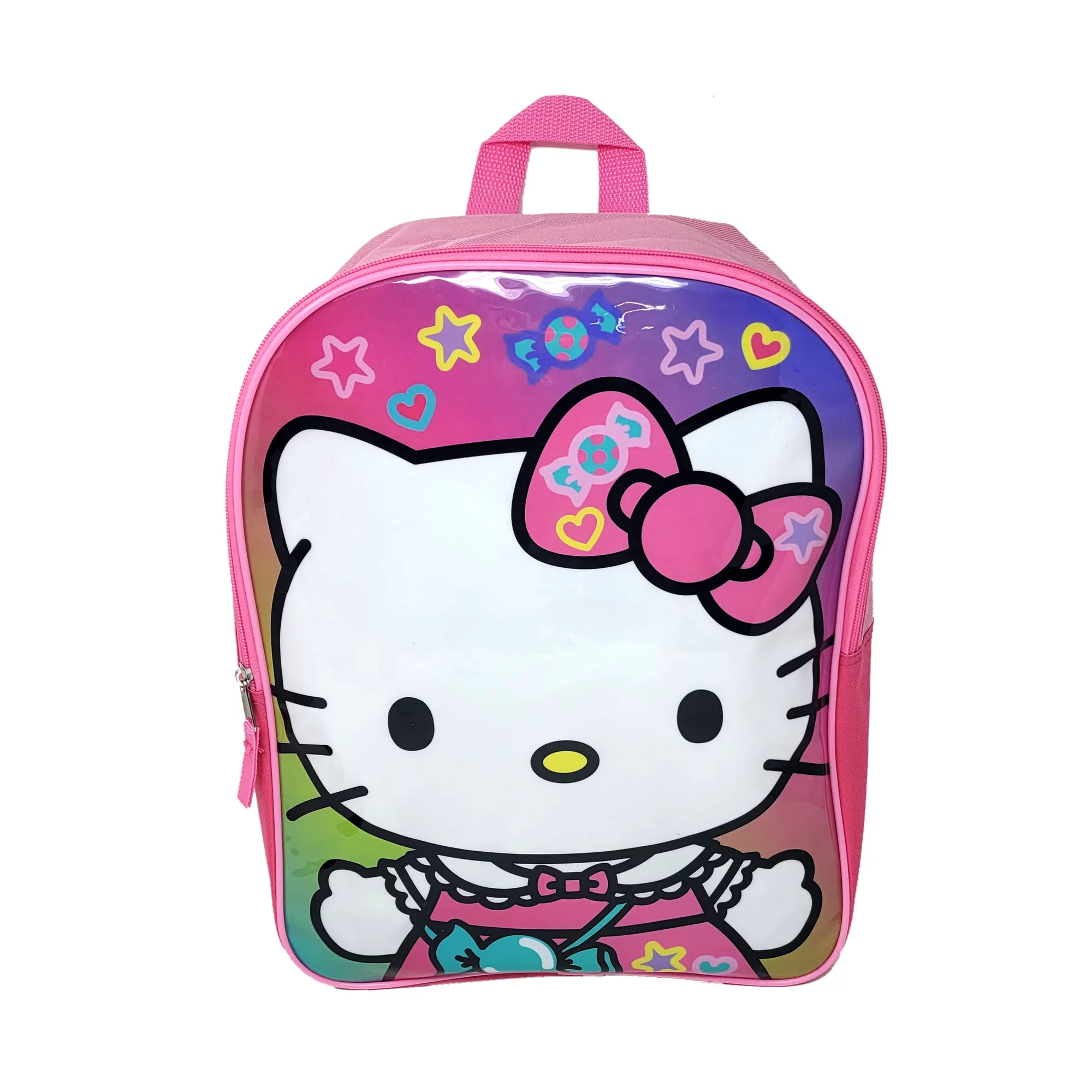 Hello Kitty Girls 16 Backpack with Detachable Lunch Box, Girl's, Size: 16 inch Large