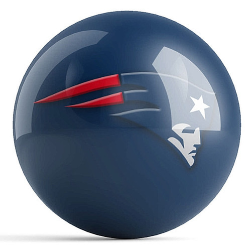 OTB NFL New England Patriots Team Logo Bowling Ball