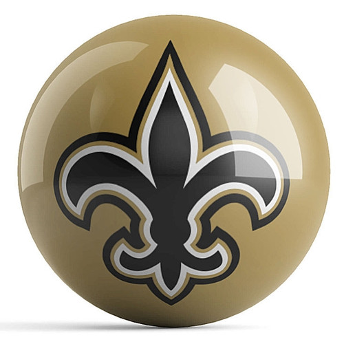 OTB NFL New Orleans Saints Team Logo Bowling Ball