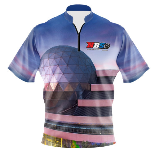 National Bowling Stadium Outside in Color Bowling Jersey