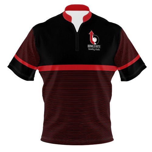 Bowlevate Crimson Microflow Bowling Jersey