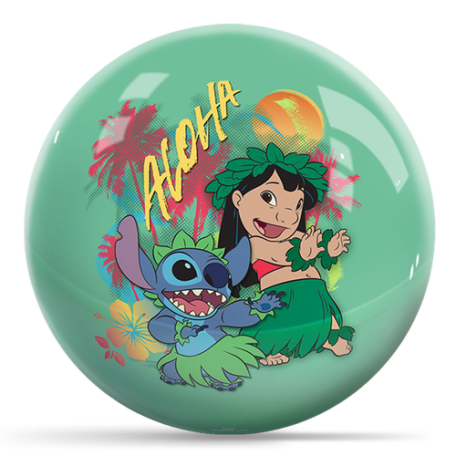 OTB Disney Lilo and Stitch Aloha Bowling Ball