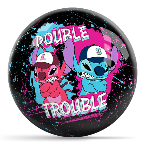 OTB Disney Stitch Double Trouble Bowling Ball