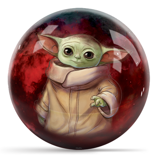 OTB Star Wars Din Djarin and Grogu Bowling Ball