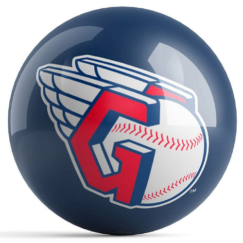 OTB MLB Cleveland Guardians Bowling Ball