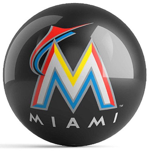 OTB MLB Miami Marlins Bowling Ball