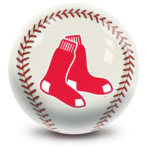 OTB MLB Boston Red Sox Baseball Design Bowling Ball