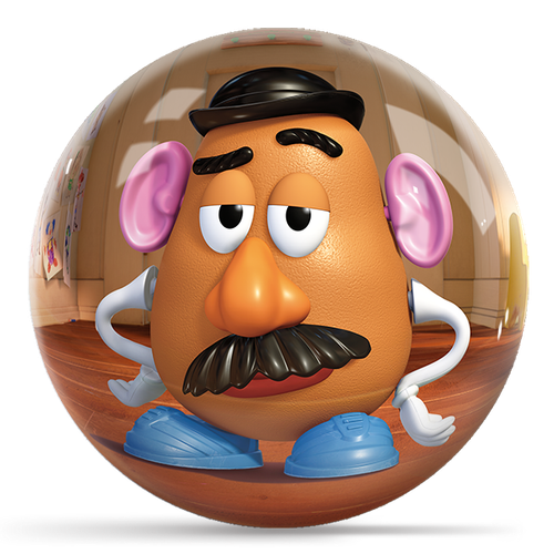 OTB Disney Mr. and Mrs. Potato Head Bowling Ball
