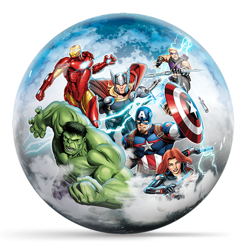 OTB Marvel Avengers Characters Bowling Ball
