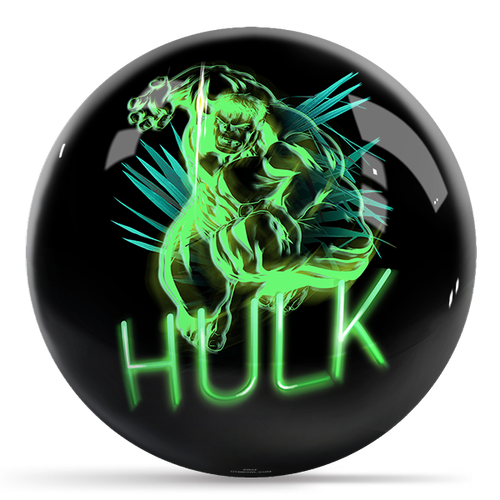 OTB Marvel Neon Hulk Bowling Ball