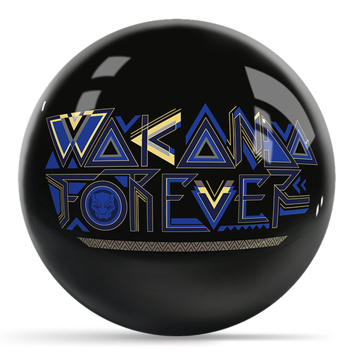 OTB Marvel Wakanda Forever Logos Bowling Ball