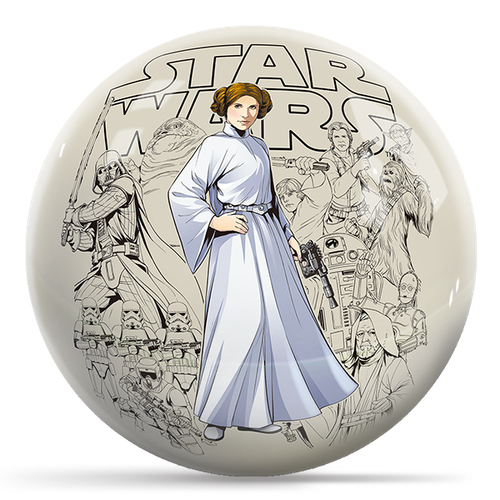 OTB Star Wars Princess Leia Bowling Ball