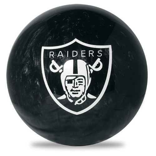 OTB NFL Las Vegas Raiders Engraved Bowling Ball