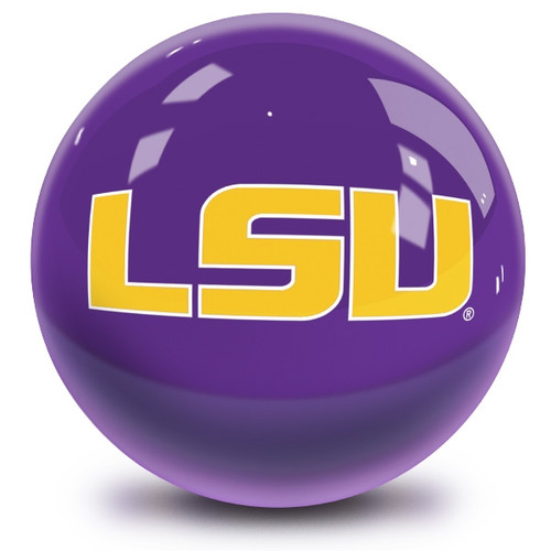 OTB NCAA Louisiana State University Bowling Ball