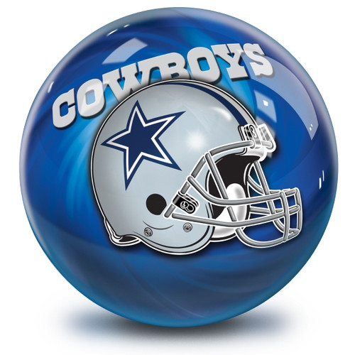 OTB NFL Dallas Cowboys Helmet Swirl Bowling Ball