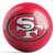 OTB NFL San Francisco 49ers Team Logo Bowling Ball