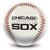 OTB MLB Chicago White Sox Baseball Design Bowling Ball