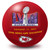 OTB NFL Super Bowl LVIII Champion Kansas City Chiefs Bowling Ball