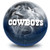 OTB NFL Dallas Cowboys On Fire Bowling Ball
