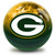 OTB NFL Green Bay Packers On Fire Bowling Ball