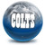 OTB NFL Indianapolis Colts On Fire Bowling Ball