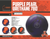 Purple Pearl Urethane 78D Bowling Ball