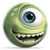 OTB Disney Mike Wazowski Bowling Ball