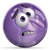 OTB Disney Fear Bowling Ball