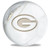 OTB NFL Green Bay Packers White Marble Bowling Ball