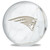 OTB NFL New England Patriots White Marble Bowling Ball
