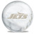 OTB NFL New York Jets White Marble Bowling Ball