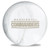 OTB NFL Washington Commanders White Marble Bowling Ball