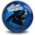 OTB NFL Carolina Panthers Helmet Swirl Bowling Ball