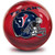 OTB NFL Houston Texans Helmet Swirl Bowling Ball