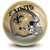 OTB NFL New Orleans Saints Helmet Swirl Bowling Ball